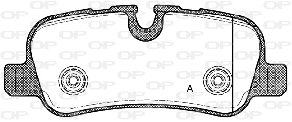 Brake Pad Set, disc brake (BPA1159.00)