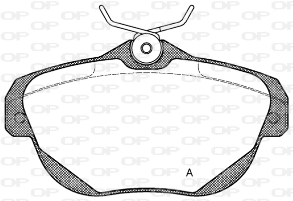 Brake Pad Set, disc brake (BPA1203.00)