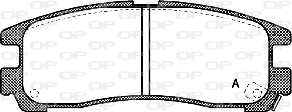 Brake Pad Set, disc brake (BPA0291.02)