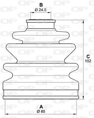 Bellow Kit, drive shaft