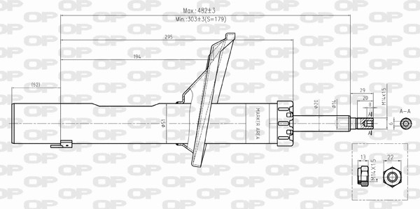 Shock Absorber (SAB8395.11)