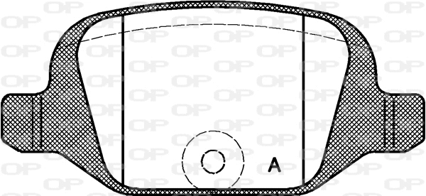 Brake Pad Set, disc brake (BPA0727.00)