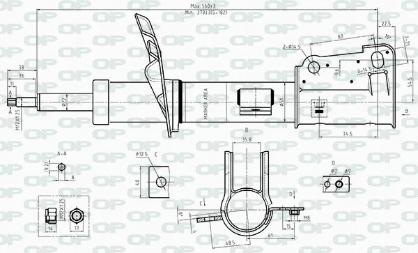 Shock Absorber (SAB8425.31)