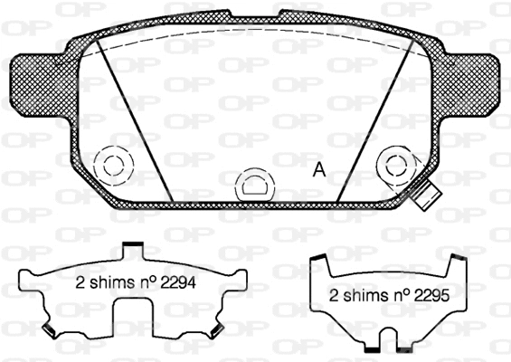 Brake Pad Set, disc brake (BPA1471.02)