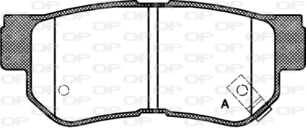 Brake Pad Set, disc brake (BPA0746.12)