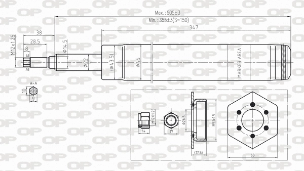 Shock Absorber (SAB8244.11)