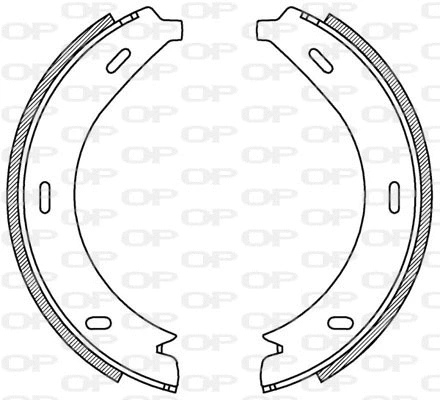 Brake Shoe Set (BSA2195.00)