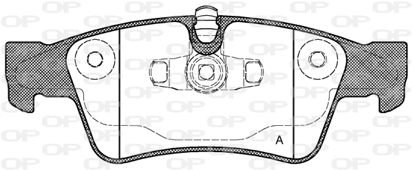Brake Pad Set, disc brake (BPA0991.10)