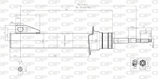 Shock Absorber (SAB8131.31)