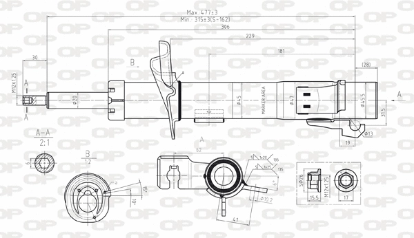 Shock Absorber (SAB8067.31)