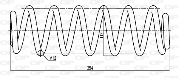 Suspension Spring (CSR9333.00)