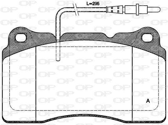 Brake Pad Set, disc brake (BPA0666.14)