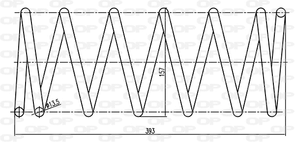 Suspension Spring (CSR9193.00)