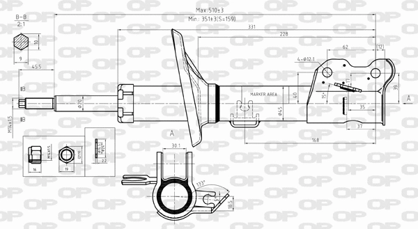 Shock Absorber (SAB8294.31)