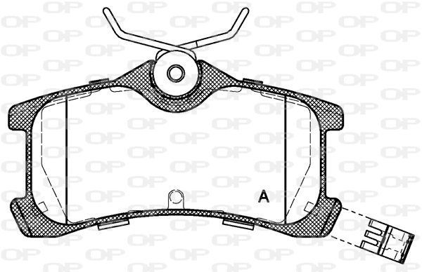 Brake Pad Set, disc brake (BPA1050.02)