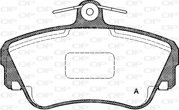 Brake Pad Set, disc brake (BPA0309.10)