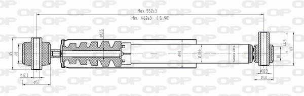 Shock Absorber (SAB8081.32)
