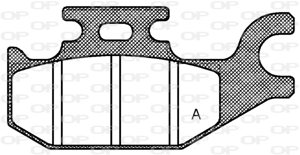 Brake Pad Set, disc brake (BPA1519.00)