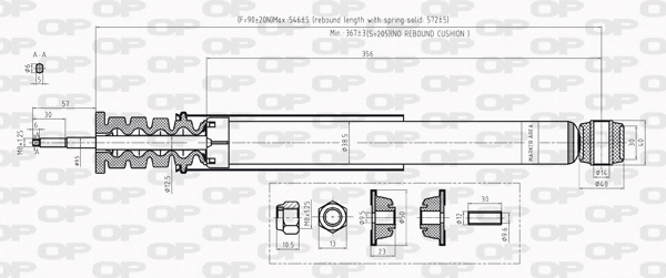 Shock Absorber (SAB8224.32)