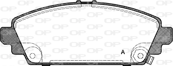 Brake Pad Set, disc brake (BPA0700.02)