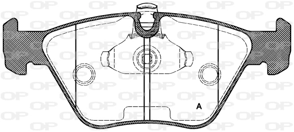 Brake Pad Set, disc brake (BPA0270.15)