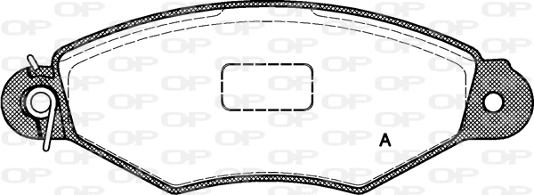 Brake Pad Set, disc brake (BPA0643.00)