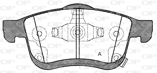 Brake Pad Set, disc brake (BPA1183.42)
