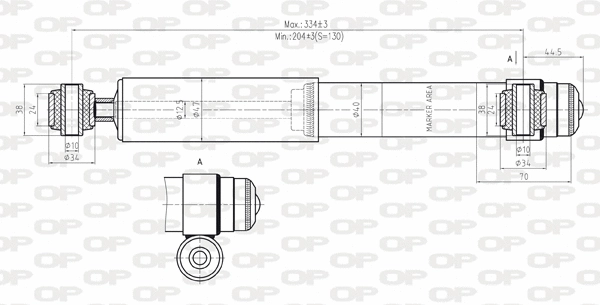 Shock Absorber (SAB8019.32)