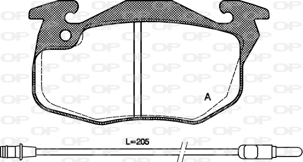 Brake Pad Set, disc brake (BPA0192.22)
