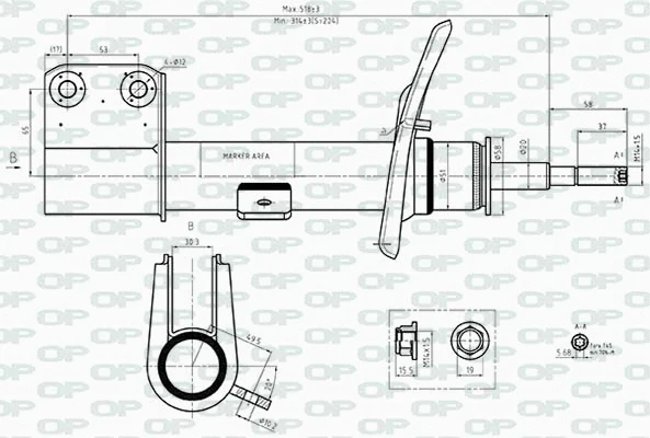 Shock Absorber (SAB8506.31)