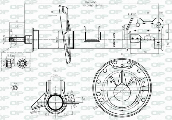 Shock Absorber (SAB8547.31)