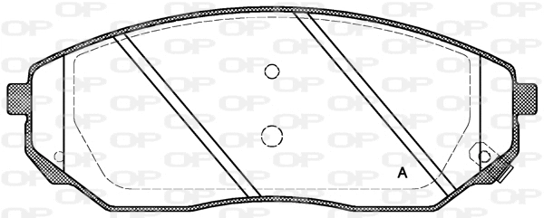 Brake Pad Set, disc brake (BPA1041.02)