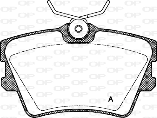 Brake Pad Set, disc brake (BPA0591.00)