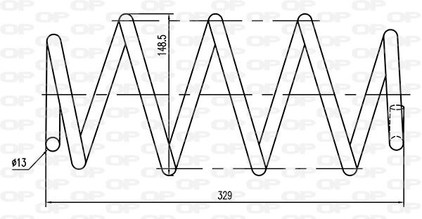 Suspension Spring (CSR9362.00)