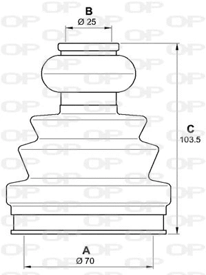 Bellow Kit, drive shaft