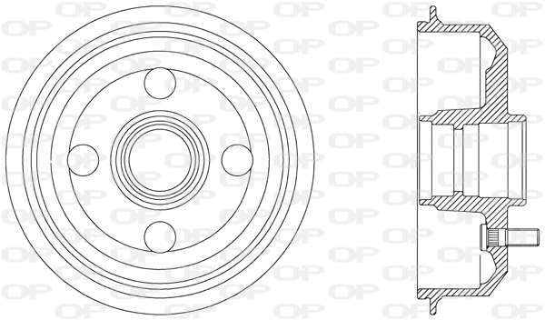 Brake Drum (BAD9016.40)
