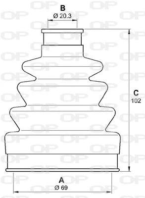 Bellow Kit, drive shaft