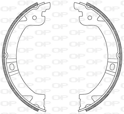 Brake Shoe Set (BSA2215.00)