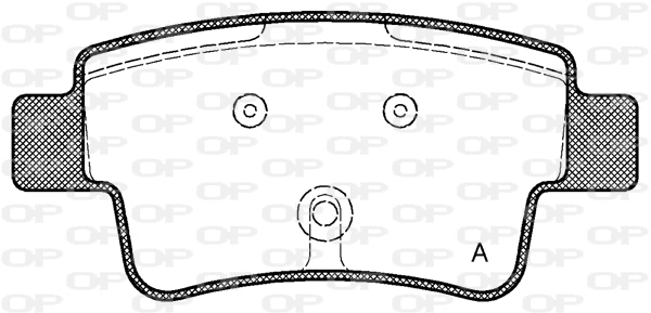Brake Pad Set, disc brake (BPA1198.00)