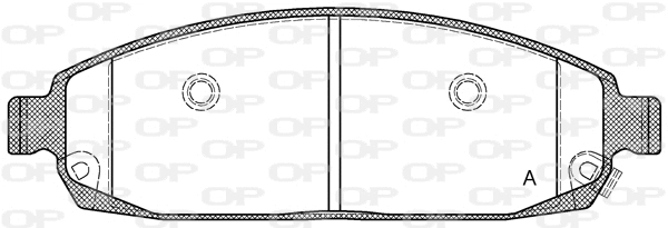 Brake Pad Set, disc brake (BPA1173.02)