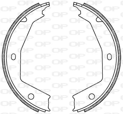 Brake Shoe Set (BSA2187.00)