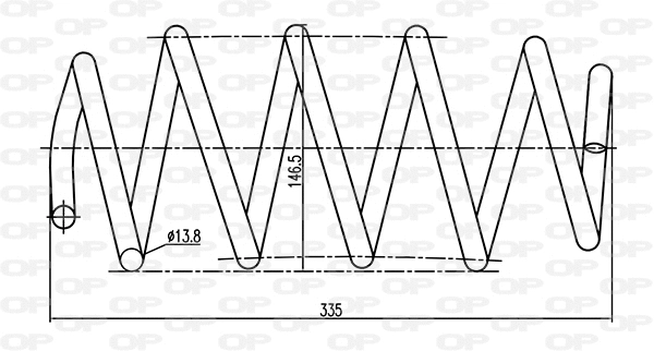 Suspension Spring (CSR9270.00)