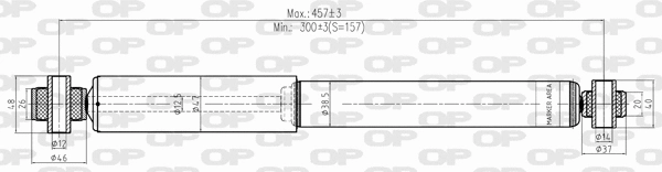 Shock Absorber (SAB8337.32)