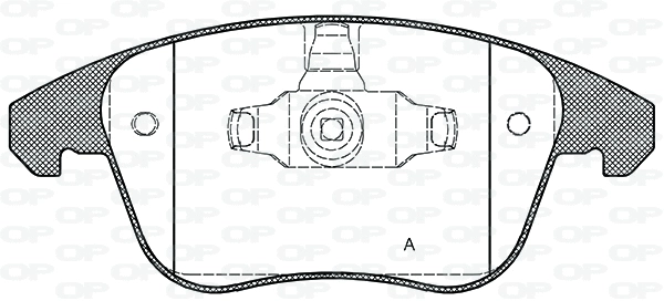 Brake Pad Set, disc brake (BPA1249.50)