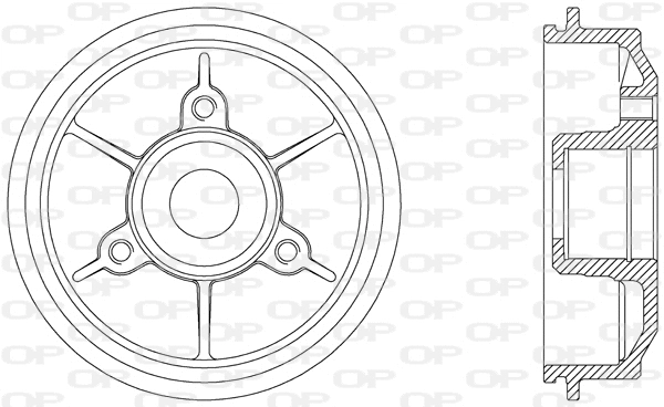 Brake Drum (BAD9008.30)