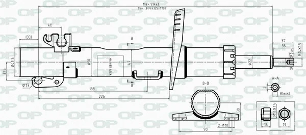 Shock Absorber (SAB8540.31)