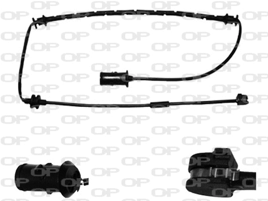 Warning Contact, brake pad wear (AK3105.00)