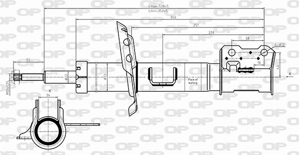 Shock Absorber (SAB8648.31)