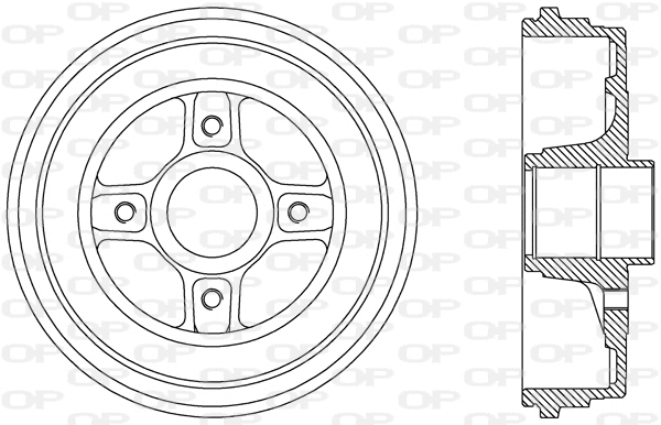 Brake Drum (BAD9069.30)