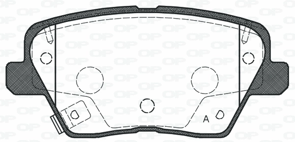 Brake Pad Set, disc brake (BPA1784.02)